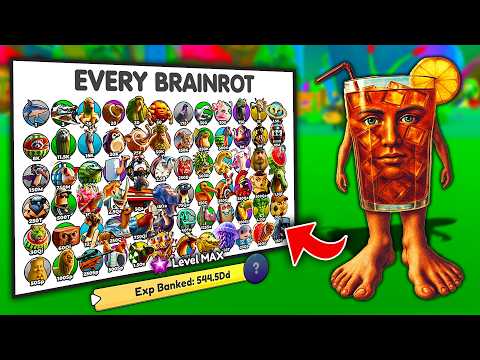 Unlocking EVERY BRAINROT in Brainrot Evolution WORLD RECORD Speedrun!