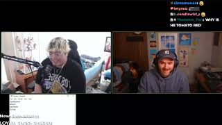 Jschlatt Nearly Passes Out Laughing After Saying 21