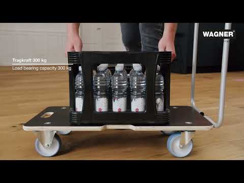 Artikelvideo 1 für WAGNER® design yourself Transportroller MM 1345 braun 36,5 x 74,0 x 14,5 cm bis 300,0 kg, Artikelnummer 420184