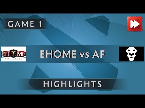 EHOME vs Team AD FINEM [Game 1] The Boston Major 2016 - Dota Highlights