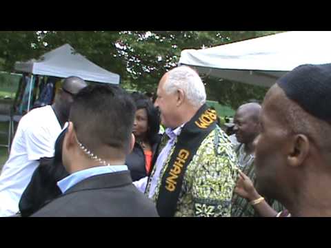 Gov Pat Quinn at GhanaFest 2013  by Charlie Pee
