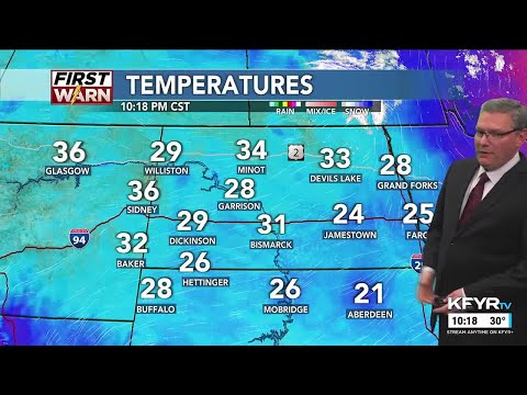 KFYR First News at Ten Weather 03/07/2025