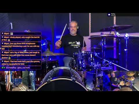 Live Drum Cover - Fading - Colouring 🥁🔥 21" Sabian HHX Groove Ride in Live Action #sabiancymbals