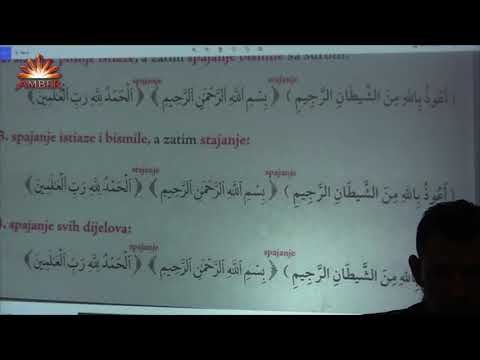 ILUSTRIRANI TEDŽVID 5. DIO-Spajanje istiaze i bismile; Način učenja bismile između sura-Amar Gadžun