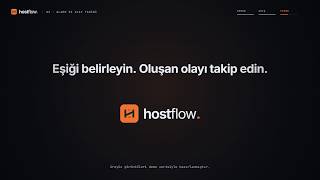 CPU Alarmından Olay Takibine | HostFlow