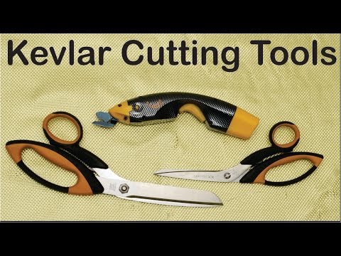 How to cut Kevlar Fabric : See the different tools used in our Video
