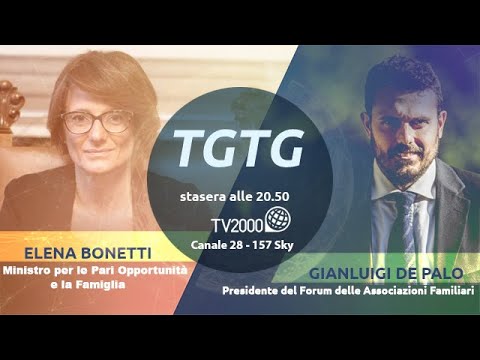 TGtg del 3 novembre 2020 - Elena Bonetti e Gianluigi De Palo