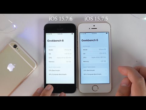 iOS 15.7.6 vs iOS 15.7.5 on iPhone SE