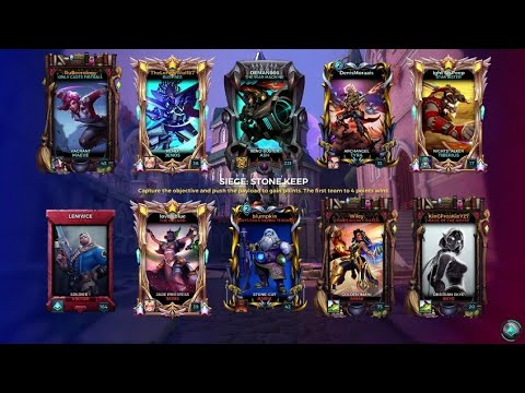 Paladins XBOX ONE - Remix Jenos Support Ranked Gameplay 34 On Stone Keep Season 3