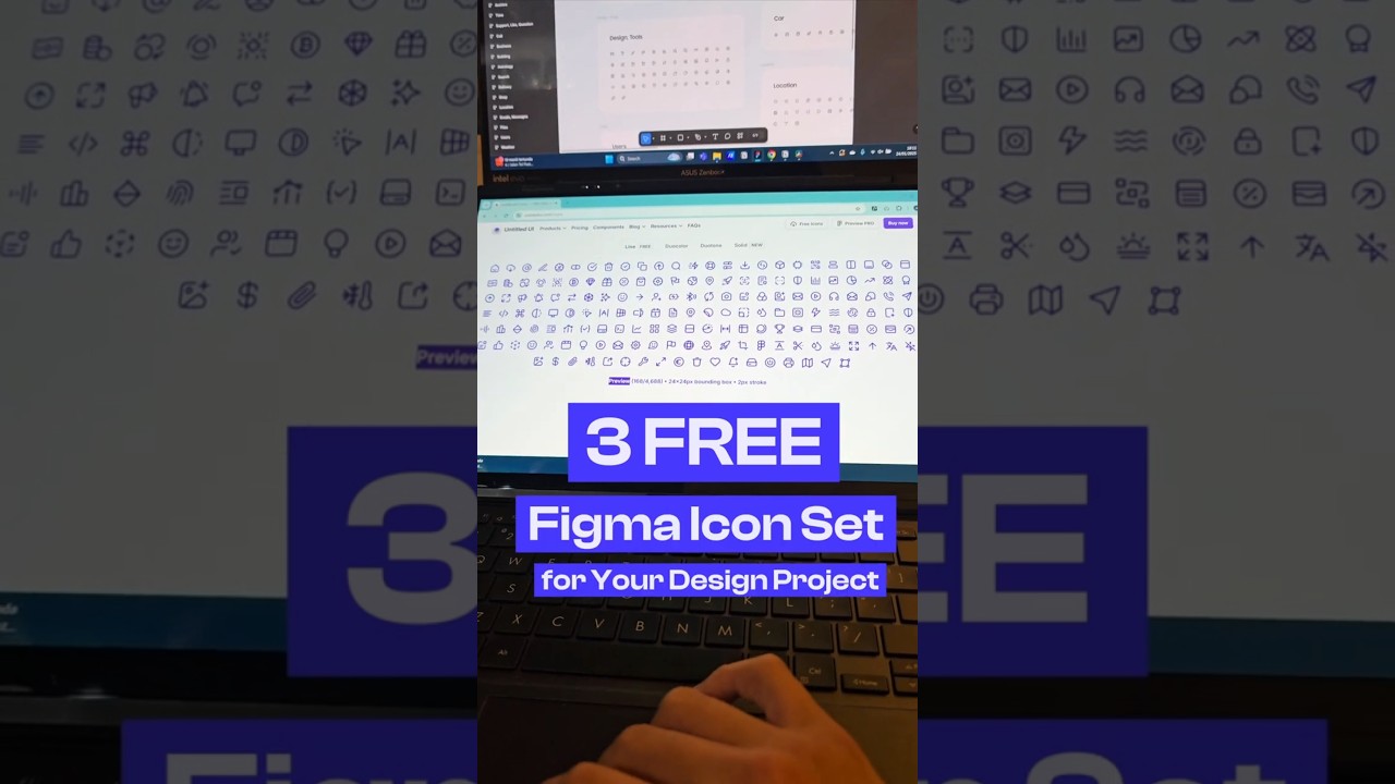 3 Free Icon Set for Figma Every UI UX Designer Should Know!