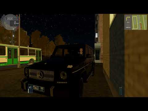 Mercedes-Benz G65 amg Fast driving|City car driving