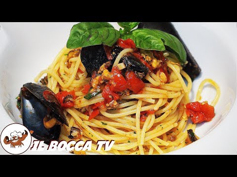 302 - Spaghetti cozze e pomodoro..per noi valgon più dell'oro! (pasta estiva di pesce facile veloce)