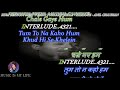 Hum Bekhudi Mein Tumko Pukare Karaoke With Scrolling Lyrics Eng हिंदी