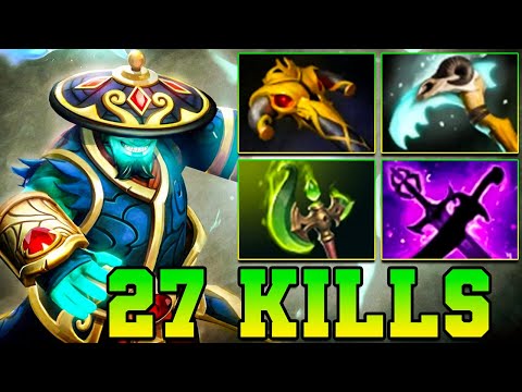 27 Kills Storm Spirit Dota 2 Pro Mid Lane Gameplay Guide Item Build Highlights Skills Mid Patch 7.37
