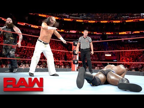 "Woken" Matt Hardy & Bray Wyatt vs. Titus Worldwide - Tag Team Eliminator Match: Raw, April 9, 2018