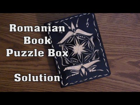 Romanian Secrets In this Book! Try to get it open!