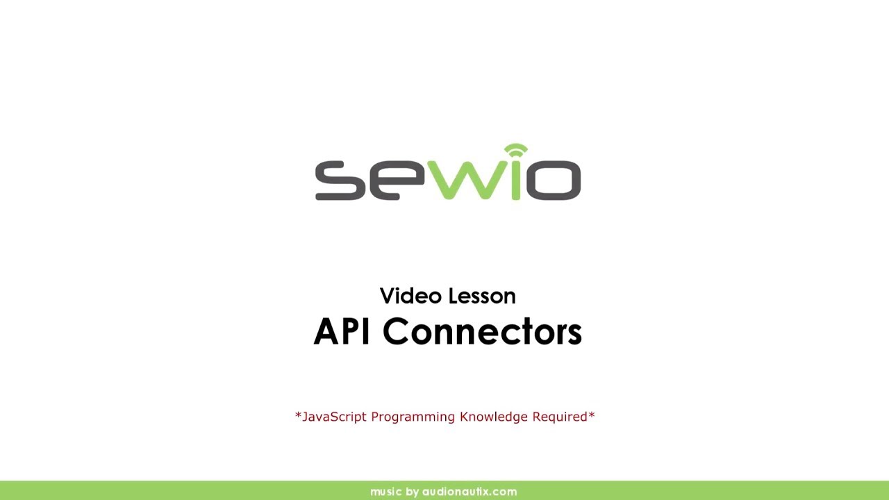 API Connectors Tutorial