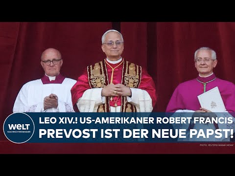 VATIKAN: Weißer Rauch! Leo XIV.! US-Amerikaner Robert Francis Prevost zum neuen Papst gewählt