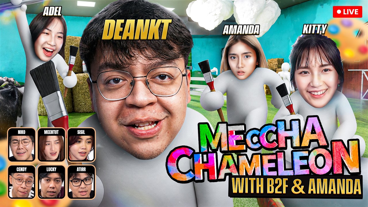GAME VIRAL MECCHA CHAMELEON KITA MAINKAN DENGAN B2F & AMANDA