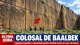 La Estructura Colosal de Baalbek Desafía la Lógica — ¿Quién Dominaba Esta Ingeniería?