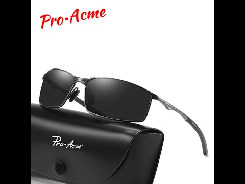 Pro ACME Merk Mannen Gepolariseerde Zonnebril Klassieke Vintage Zonnebril Coating Lens Rijden