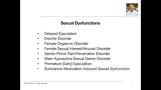 DSM Sexual Disorders