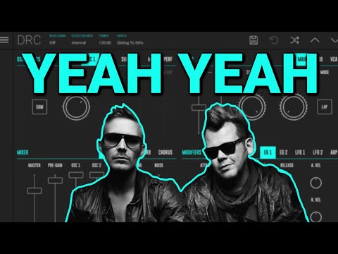 How to make the sounds from Bodyrox 'Yeah yeah' with DRC
