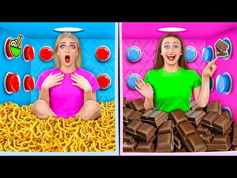 1000 Geheimnisvolle Knöpfe Challenge #7 | 1 Knopf lässt dich entkommen von Multi DO Challenge