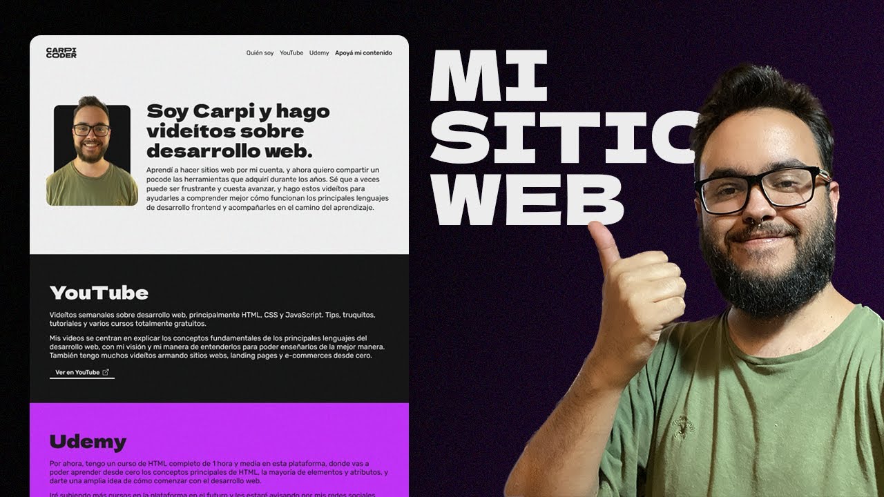 Armando mi sitio web 100% responsive