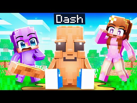 Playing As BABY BRAINROT To Troll My Friends in Minecraft...