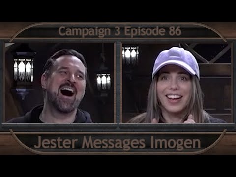 Critical Role Clip | Jester Messages Imogen | Campaign 3 Episode 86