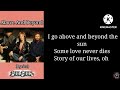 Bee Gees - Above And Beyond (lyrics)