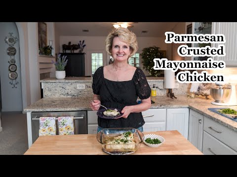 Parmesan Crusted Mayonnaise Chicken