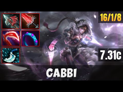 GABBI TEMPLAR ASSASSIN BOTTOM LANE WITH 16 KILLS | DOTA 2 PATCH 7.31c PRO GAMEPLAY