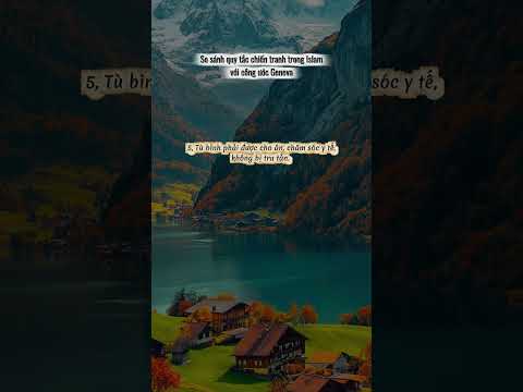 #260 QUY TẮC CHIẾN TRANH TRONG ISLAM