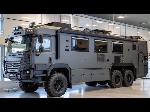 INSANE 2026 Toyota Sprinter 6x6 Armored Camper – The Ultimate Off-Road Beast!