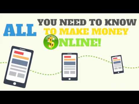 How to Make Money Online Work from Home for Free Video