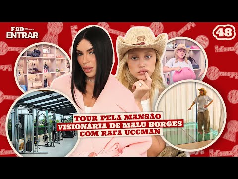 POD ENTRAR: Tour pela mansão visionária de Malu Borges com Rafa Uccman
