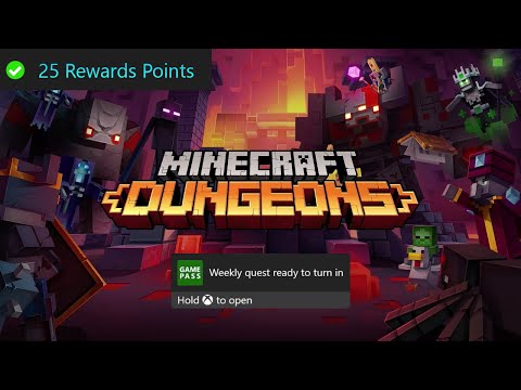 Minecraft Dungeons Weekly Xbox Game Pass Quest Guide - Battle Through Action-Packed Levels