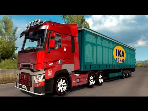 ETS 2 Renault Range T480 Euro 6 v5 Truck Mod