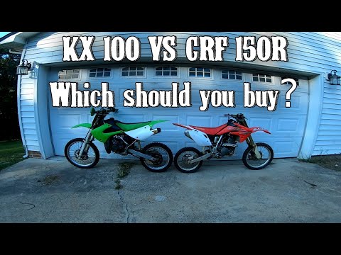 Bike Battle: KX 100 VS CRF 150R (Which should you buy)