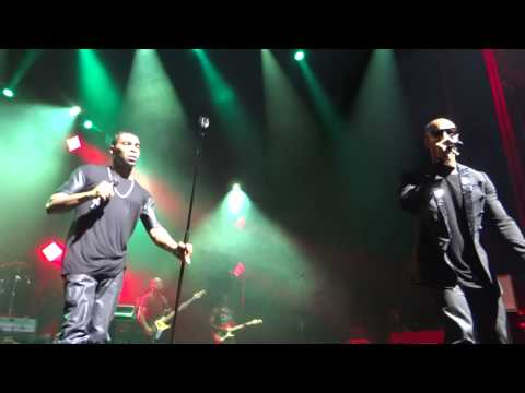 TGT Tyrese Ginuwine Tank "I need" Live Olympia Paris 31 Mars 2014