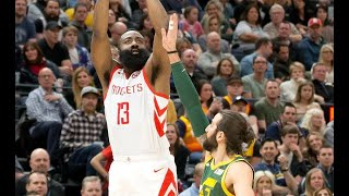 Timberwolves fall 107-106 to first-place Denver & James Harden 43 Pts, Rockets beat Jazz 125-98