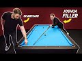 Joshua Filler Teaches Sharivari What Pro Level Pool Looks Like