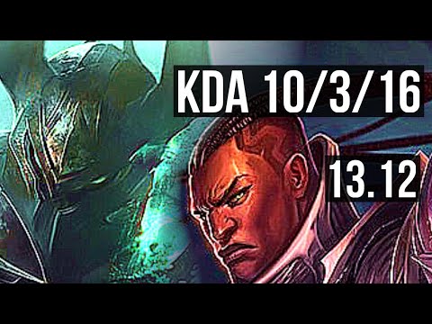 MORDEKAISER vs LUCIAN (TOP) | 10/3/16, 400+ games, Dominating | EUW Master | 13.12