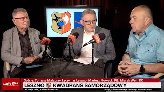Wideo1: Leszno Kwadrans Samorzdowy: Tomasz Malepszy, Mariusz Nowacki, Marek Wein