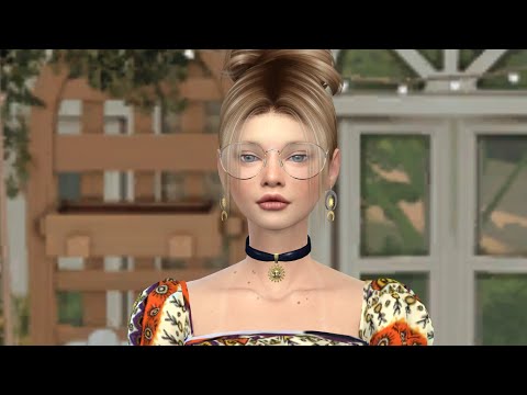 sims custom content download girl Therese Gruber by Bonita100 Cas Video Preview