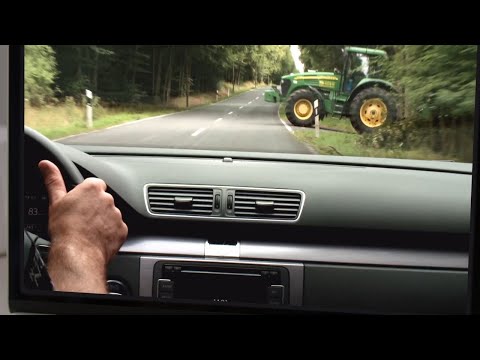 Traktor auf der Straße – alle Achtung: DVR/UK/BG-Schwerpunktaktion 2022