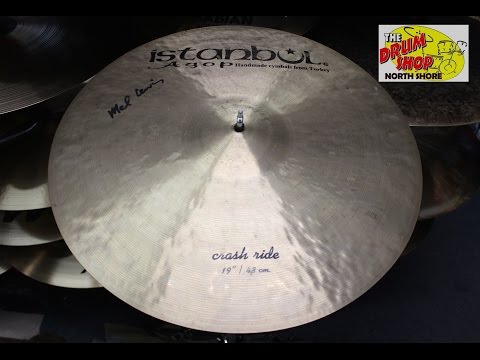 Istanbul Agop Mel Lewis Crash / Ride 19'' - The Drum Shop North Shore