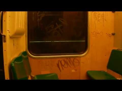 Ritje met RET metro SG2 5203 tussen Coolhaven en Tussenwater (Subway ride)